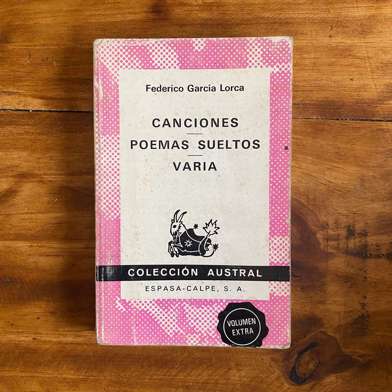 Canciones/ Poemas sueltos/ Varia