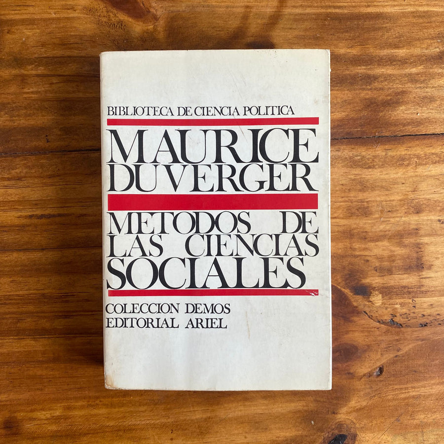 Métodos de las ciencias sociales
