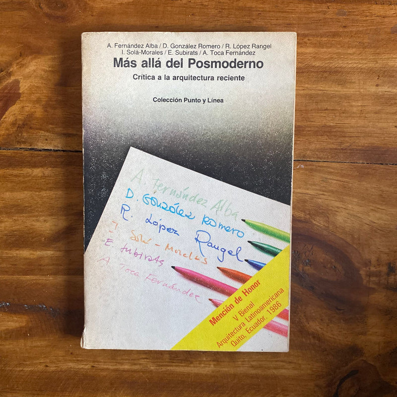 Más allá del posmoderno
