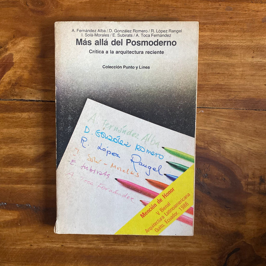 Más allá del posmoderno