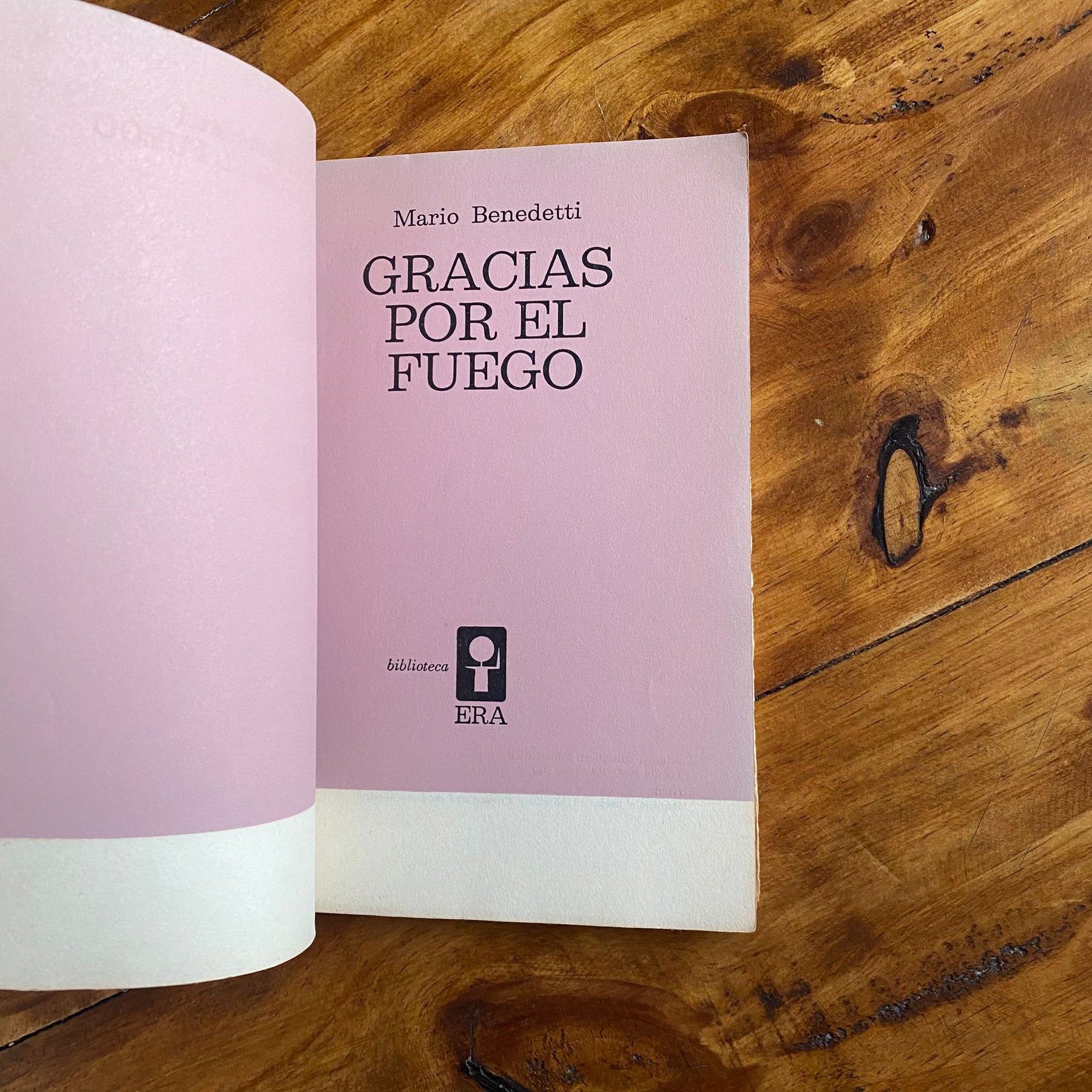Gracias por el fuego